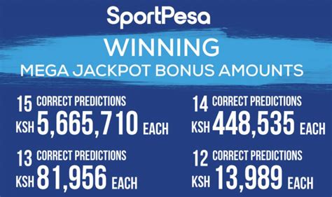 Sportpesa Mega Jackpot Bonuses This Week ᐉ Sportpesa.